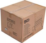 Sgabello da officina con rotelle con 3 cassetti