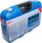 Set di dadi a corona interni KM4 - KM12 9 pezzi