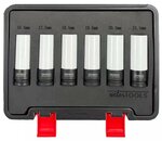 Set speciale di bussole a impatto 1/2 per cerchi in lega – 6 pezzi