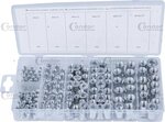 Assortimento di inserti filettati in alluminio 150 pezzi