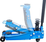 Martinetto a carrello per veicoli idraulico 2 t / 3 t