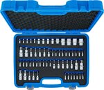 Serie di inserti e bussole profilo a E / profilo a T (per Torx) / profilo a T (per Torx) con alesatura / profilo a TP (per Torx Plus) 60 pz