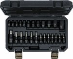 Set chiavi a bussola (1/4), (3/8), (1/2) profilo a E/T (per Torx) 25 pz