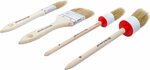 Set di spazzole piatti / anulari 4 pz