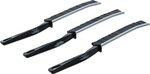 Set di spazzole di pulizia angolari con setole dure 230 mm 3 pz