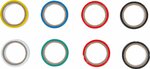 Set di nastri adesivi colorati 18 mm x 3 m, 8 pezzi