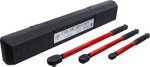Set di chiavi dinamometriche (1/4) 2 - 24 Nm, (3/8) 19 - 110 Nm, (1/2) 28 - 210 Nm 3 pz