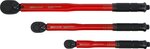 Set di chiavi dinamometriche (1/4) 2 - 24 Nm, (3/8) 19 - 110 Nm, (1/2) 28 - 210 Nm 3 pz