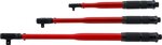 Set di chiavi dinamometriche (1/4) 2 - 24 Nm, (3/8) 19 - 110 Nm, (1/2) 28 - 210 Nm 3 pz