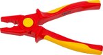 Pinza combinata in plastica con isolamento di protezione 190 mm