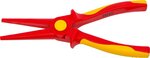 Pinza a becco tondo-piatto in plastica con isolamento di protezione 230 mm