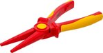 Pinza a becco tondo-piatto in plastica con isolamento di protezione 230 mm