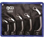 Serie di chiavi poligonali per starter dimensioni in pollici 1/4 - 7/8  5 pz