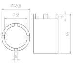 Set di chiavi a bussola a 5 pezzi