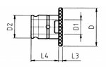 Adattatore per rubinetto 1,50kg