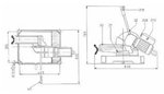 Diametro della troncatrice 250 mm 3x400V