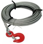 Paranco a fune d'acciaio 26 kg, KT1600