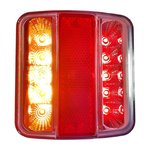 Fanale posteriore 4 funzioni 98x105mm 14LED