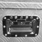 Cassetta degli attrezzi in alluminio per rimorchio 760 x 320 x H270mm