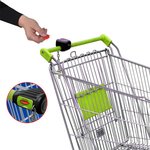 Disco orario NL D F GB con raschiaghiaccio monete carrello della spesa
