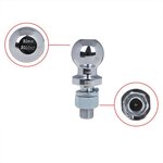 Sfera di traino dritta M22 x 50mm