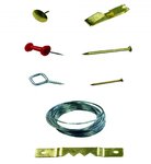 Assortimento di ganci per foto in 97 parti