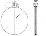 Multibanda in acciaio inox 10m