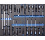 Carrello da officina Pro Standard Max con 263 utensili di ricambio