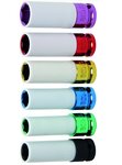 Set di bussole macch.riv.plastica 12,5 mm (1/2) 6 pz
