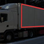 Nastro riflettente 3M rosso 50mm 2M