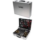 Set di utensili da 129 pezzi con custodia in alluminio