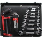 Set di utensili da 129 pezzi con custodia in alluminio