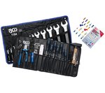 Assortimento utensili in borsa arrotolabile 270 pz