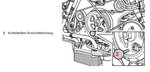 Attrezzi per messa in fase motori per Porsche Panamera, Cayenne V8 8 pz
