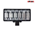 Set di chiavi a bussola per tappi coppa olio 6 pz