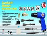 Kit scalpello pneumatico 8 pz