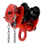 Cat 2 tonnellate con trasmissione a catena per paranchi