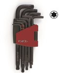 Set di chiavi a testa sferica Torx angolata 9 pezzi