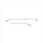 Supporto per telone in alluminio  estensibile  108-146 cm  per telone rimorchio