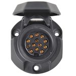 Presa 13 poli PVC tipo Jaeger + gomma di tenuta