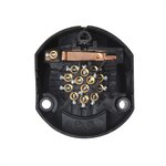 Presa 13 poli PVC tipo Jaeger + gomma di tenuta