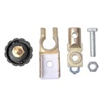Morsetto terminale batteria (-) 17 5 mm con interruttore automatico