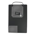 Cartella portaoggetti A4 nero con portachiavi VE10pz.