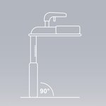 Bilancia a barra di trazione con base in plastica