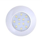 Plafoniera / apparecchio a plafoniera 12 LED 12V 240lm diametro 75x18mm