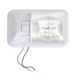 Apparecchio per montaggio a plafoniera 24 LED 12V 320lm 38x208x127mm