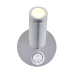 Faretto da superficie 1 led orientabile 12V 120lm dia 65x65-130mm