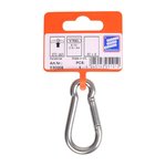 Moschettone 60x6mm  acciaio inox A4 AISI 316  670 daN