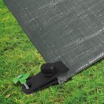 Clip per moquette da tenda con vite - set da 4 pezzi