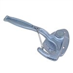 Gancio valvola n. 1 a sinistra 170mm con occhiello avvitabile
